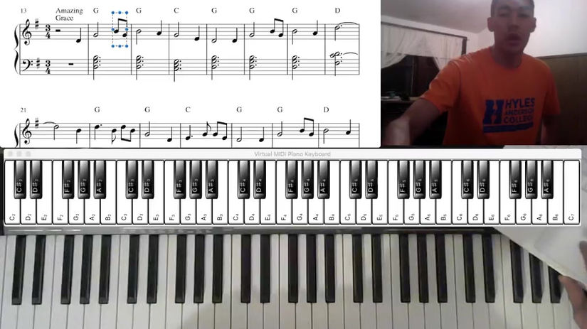 Learn the Key of G major